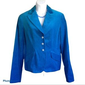 George Blue Jacket w/Rhinestone Buttons 8